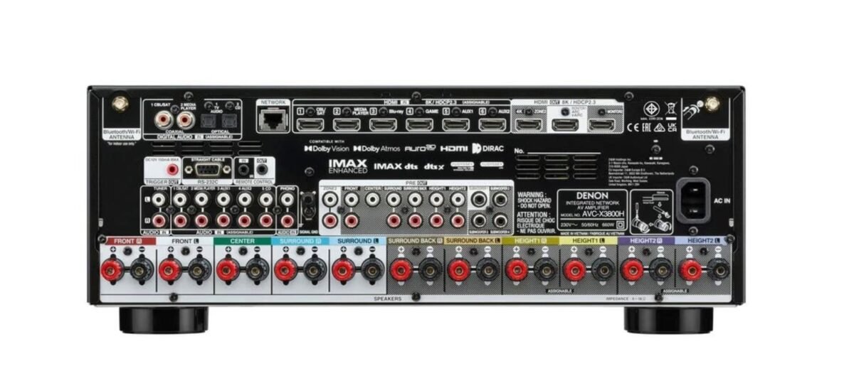 DENON AVC-X3800H Amplis home-cinéma – Image 7