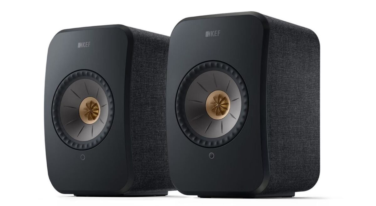 KEF LSX 2 NOIR (LA PAIRE) Enceintes sans fil hi-fi – Image 1