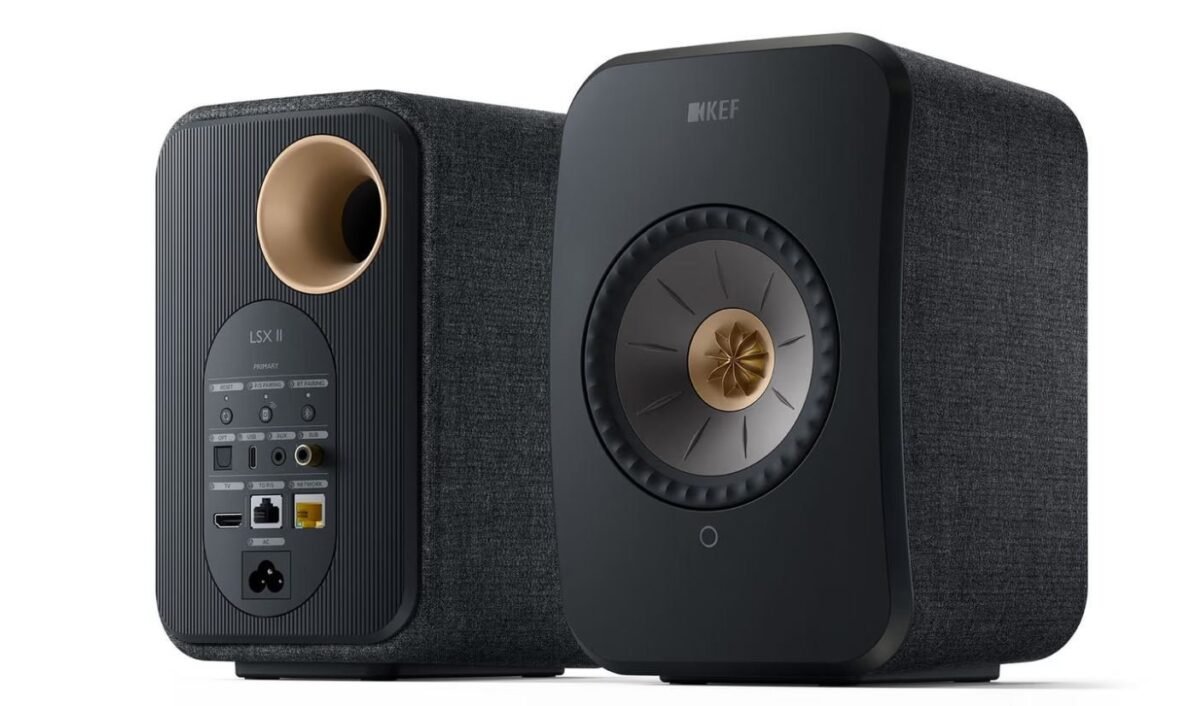 KEF LSX 2 NOIR (LA PAIRE) Enceintes sans fil hi-fi – Image 2