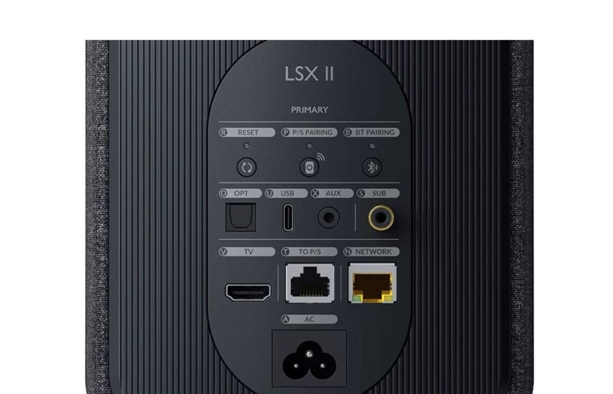 KEF LSX 2 NOIR (LA PAIRE) Enceintes sans fil hi-fi – Image 3