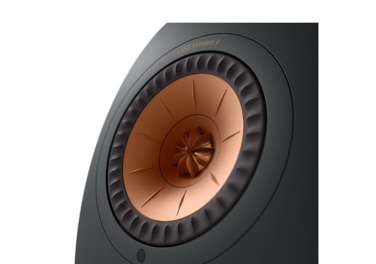 KEF LS50 WIRELESS 2 NOIR MAT (LA PAIRE) Enceintes sans fil hi-fi – Image 3