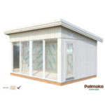 PALMAKO Abri de jardin Annabel 13.4 m² en bois massif 88 mm – Image 2