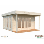 PALMAKO Abri de jardin CAROLINE 14.5 m² en bois massif 44 mm – Image 4