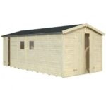 PALMAKO Abri de jardin Dan 14.7 m² avec plancher