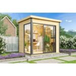 Abri de jardin Domeo Mini Plus 5 m² en bois massif 44 mm – Image 2