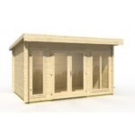 Abri de jardin Dorset 9.75 m² avec plancher bois massif 34 mm – Image 2