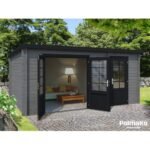 PALMAKO Abri de jardin Ella 13.1 m² en bois massif 28 mm – Image 2