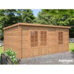 PALMAKO Abri de jardin Ella 13.1 m² en bois massif 28 mm