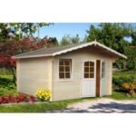 PALMAKO Abri de jardin Emma 10.4 m² avec plancher en bois massif 34 mm – Image 2