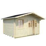 PALMAKO Abri de jardin Emma 10.4 m² avec plancher en bois massif 34 mm