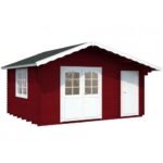 PALMAKO Abri de jardin Emma 14.2 m² avec plancher en bois massif 34 mm – Image 2