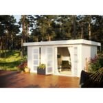 PALMAKO Abri de jardin Lara 12.7 m² en bois massif 28 mm