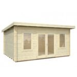 PALMAKO Abri de jardin Lisa 14.2 m² en bois massif 44 mm – Image 4