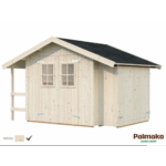 PALMAKO Abri de jardin Marcus 6.5 m² + appentis en bois massif 16 mm
