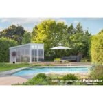 PALMAKO Abri de jardin Nova 13 m² en bois massif 88 mm