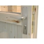 Abri de jardin Pila 11.7 m² en bois massif 28 mm - Gamme White Wood – Image 5