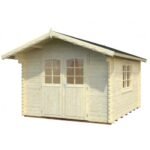 PALMAKO Abri de jardin Sally 10.2 m² avec plancher en bois massif 44 mm