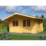 PALMAKO Abri de jardin Sally 19.1 m² avec plancher en bois massif 44 mm