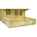 PALMAKO Abri de jardin Sally 19.1 m² avec plancher en bois massif 44 mm – Image 6