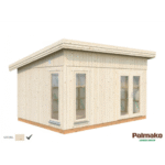 PALMAKO Abri de jardin Simone 13.6 m² en bois massif 88 mm – Image 2