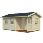 PALMAKO Abri de jardin Susanna 16.4 m² avec plancher en bois massif 44 mm