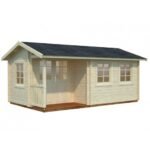 PALMAKO Abri de jardin Susanna 16.4 m² avec plancher en bois massif 44 mm – Image 4