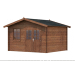 PALMAKO Abri de jardin Valentine 11 m² traité autoclave 28 mm – Image 2