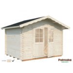 PALMAKO Abri de jardin Vivian 6.9 m² avec plancher en bois massif 28 mm – Image 2