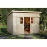 Abri de jardin WEKA 225 de 6.2 m² au choix en bois massif 21 mm – Image 2