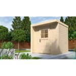 Abri de jardin WEKA design 262 de 3.6 m² au choix en bois massif 21 mm – Image 2