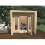 Abri de jardin WEKA design 263 de 5.6 m² au choix en bois massif 28 mm – Image 2
