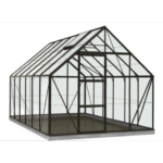 ACD - Serre Oliver 9.9 m² verre trempé sécurit de 3 mm - Noir – Image 2
