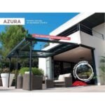 COULEURS DU MONDE - Couverture seule pour extension de pergola AZURA polycarbonate