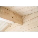 EDEN PARTENAIRE JARDIN Abri de jardin Bleuet M bois naturel sans plancher 380 x 320 cm – Image 12