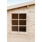 EDEN PARTENAIRE  JARDIN Abri de jardin Campanule en bois naturel sans plancher 180 x 180 x 214 cm – Image 6