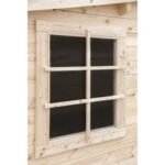 EDEN PARTENAIRE JARDIN Abri de jardin Jasmin XL en bois naturel sans plancher 298 X 398 cm – Image 5