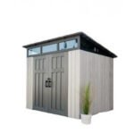 FORESTA - Abri résine PEHD avec plancher 6.45 m²