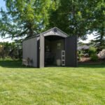 FORESTA - Abri résine PEHD avec plancher 7.44 m²