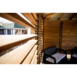 FORESTA - Pool House Blueterm bois THT 12.32 m² + 2 Vantelles + 2 parois comptoir – Image 9