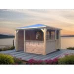 FORESTA - Pool House Blueterm bois THT 12.32 m² semi fermé – Image 5