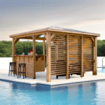 FORESTA - Pool House Blueterm bois THT 12.32 m² semi fermé – Image 6