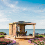 FORESTA - Pool House Blueterm bois THT de 12.32 m² + 2 Vantelles