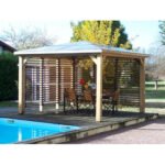 FORESTA - Pool House Blueterm bois THT de 12.32 m² + 2 Vantelles – Image 5