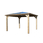 FORESTA - Pool House Blueterm bois THT de 12.32 m² montage à domicile inclus – Image 2