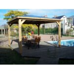 FORESTA - Pool House Blueterm bois THT de 12.32 m²