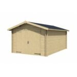 Garage Mauritius 16.8 m² en bois massif 28 mm – Image 2