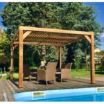 HABRITA - Pergola bois thermo chauffé 10.67 m² – Image 7
