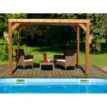 HABRITA - Pergola bois thermo chauffé 10.67 m² – Image 5