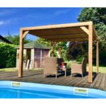 HABRITA - Pergola bois thermo chauffé 10.67 m² – Image 6
