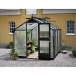 JULIANA - Serre Compact polycarbonate 10mm 6.6 m² - Aluminium anthracite – Image 2